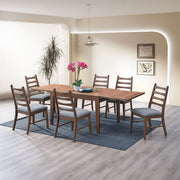 Mayah - Dining Table - Walnut - R&R Furniture Gallery (Fountain Valley, CA)