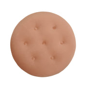 Yolanda - Round Upholstered Accent Ottoman - R&R Furniture Gallery (Fountain Valley, CA)
