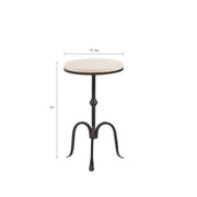 Gaberial - Accent Table With Top - Black - R&R Furniture Gallery (Fountain Valley, CA)