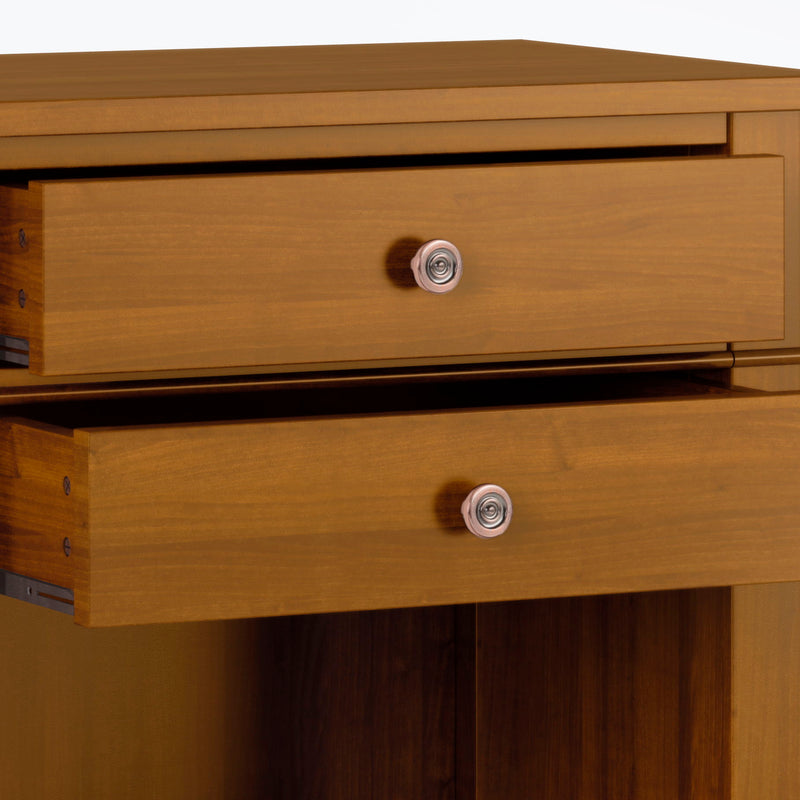 Carlton - Bedside Table, Handcrafted - R&R Furniture Gallery (Fountain Valley, CA)