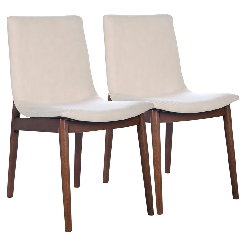 Ravel - Dining Chair (Set of 2) - Beige - R&R Furniture Gallery (Fountain Valley, CA)