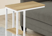 Accent Table, C - Shaped, Marble Look Contemporary & Modern Convenient Design - R&R Furniture Gallery (Fountain Valley, CA)