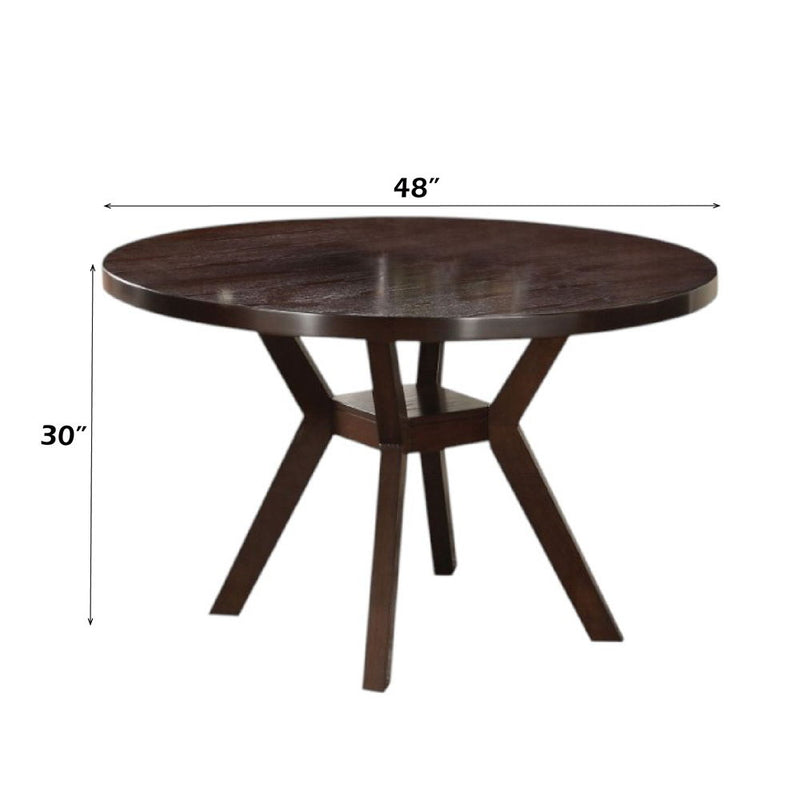 Drake - Dining Table - Espresso - R&R Furniture Gallery (Fountain Valley, CA)