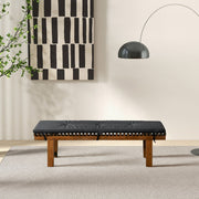 Lucia - Bench - Black - R&R Furniture Gallery (Fountain Valley, CA)