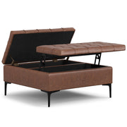 Laura - Lift Top Storage Ottoman - R&R Furniture Gallery (Fountain Valley, CA)