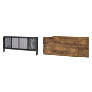 Winam - Coffee Table - Antique Oak & Black - R&R Furniture Gallery (Fountain Valley, CA)