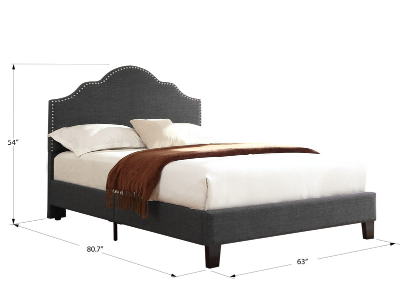 Kopa - Fabric Upholstered Bed - R&R Furniture Gallery (Fountain Valley, CA)
