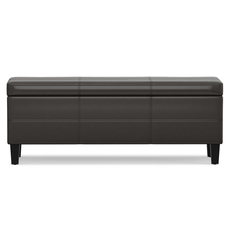 Afton - Large Storage Ottoman Bench - R&R Furniture Gallery (Fountain Valley, CA)