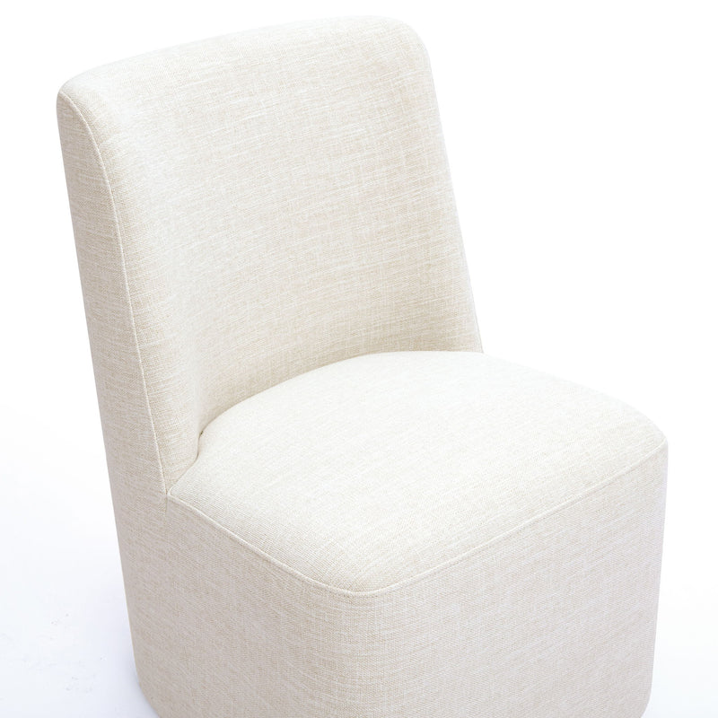 Melissa - Rolling Dining Chair - R&R Furniture Gallery (Fountain Valley, CA)