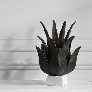 Artichoke - Sculpture - Black / White
