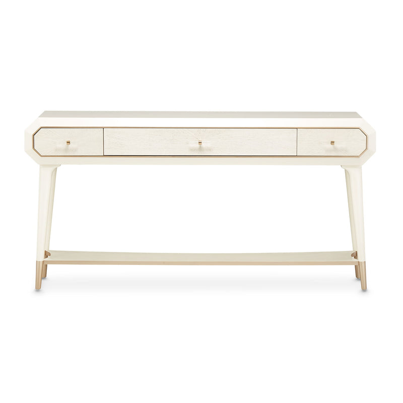 La Rachelle - Console Table - Champagne - R&R Furniture Gallery (Fountain Valley, CA)
