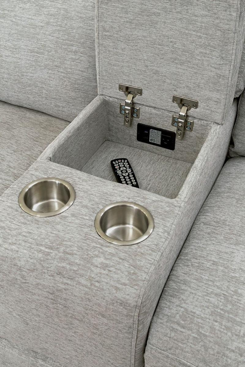 Radius - Power Reclining Sofa Set - R&R Furniture Gallery (Fountain Valley, CA)