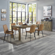 Abiram - Dining Table - Rustic Oak - R&R Furniture Gallery (Fountain Valley, CA)