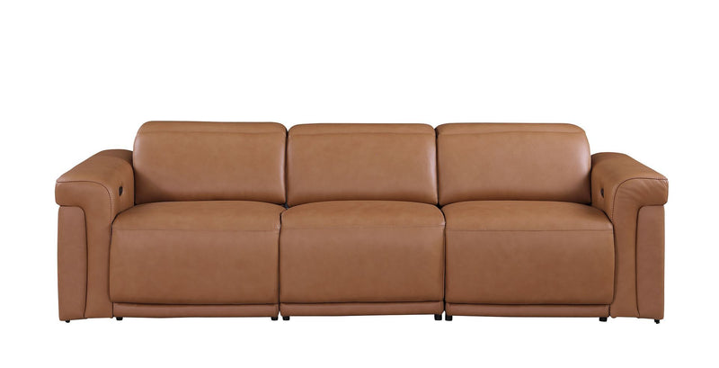 1126 - 6-Piece Modular Power Reclining Sofa, Loveseat & Chair Set In With 6 Power Recliners & Power Headrests