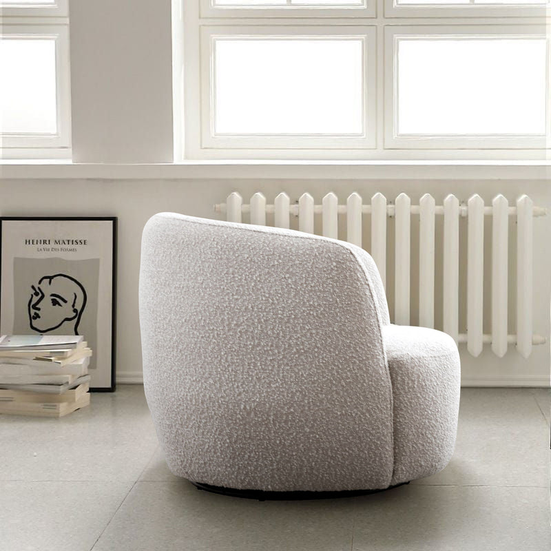 Carina - Swivel Barrel Chair - R&R Furniture Gallery (Fountain Valley, CA)