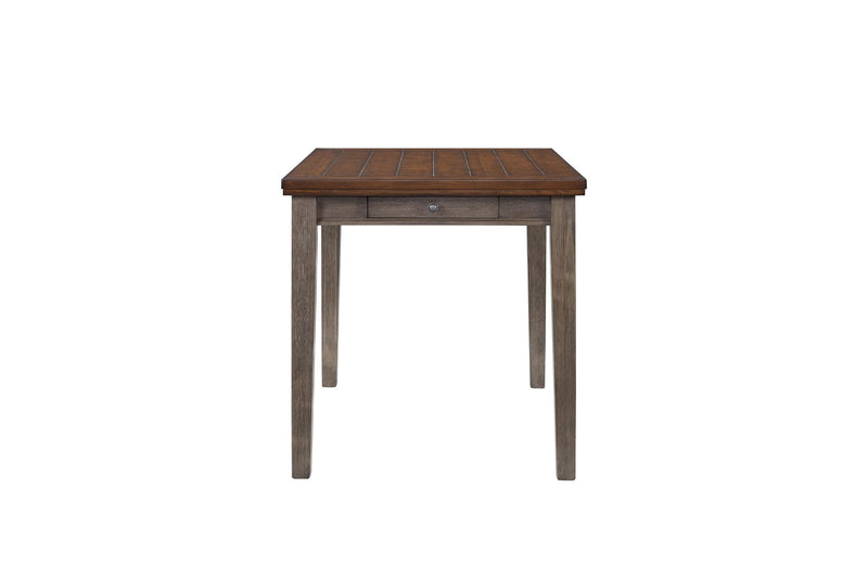 Counter Height 2 Tone 4 Drawer Dining Table - Gray - R&R Furniture Gallery (Fountain Valley, CA)