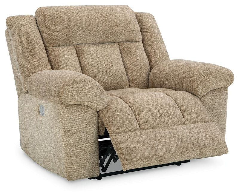 Tip-off - Power Recliner With Adj Headrest - R&R Furniture Gallery (Fountain Valley, CA)