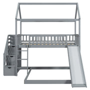 House Bunk Bed With Slide - R&R Furniture Gallery (Fountain Valley, CA)