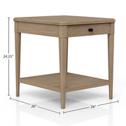 End Table With Storage Drawer - R&R Furniture Gallery (Fountain Valley, CA)
