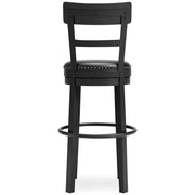 Valebeck - Tall Upholstered Swivel Barstool - R&R Furniture Gallery (Fountain Valley, CA)