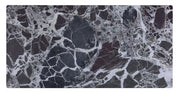 Landon - Coffee Table With Glass Marble Texture Top And Bent Wood Design - R&R Furniture Gallery (Fountain Valley, CA)