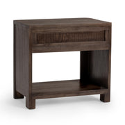 Baylee - 1 Drawer Nightstand - Cocoa Brown - R&R Furniture Gallery (Fountain Valley, CA)