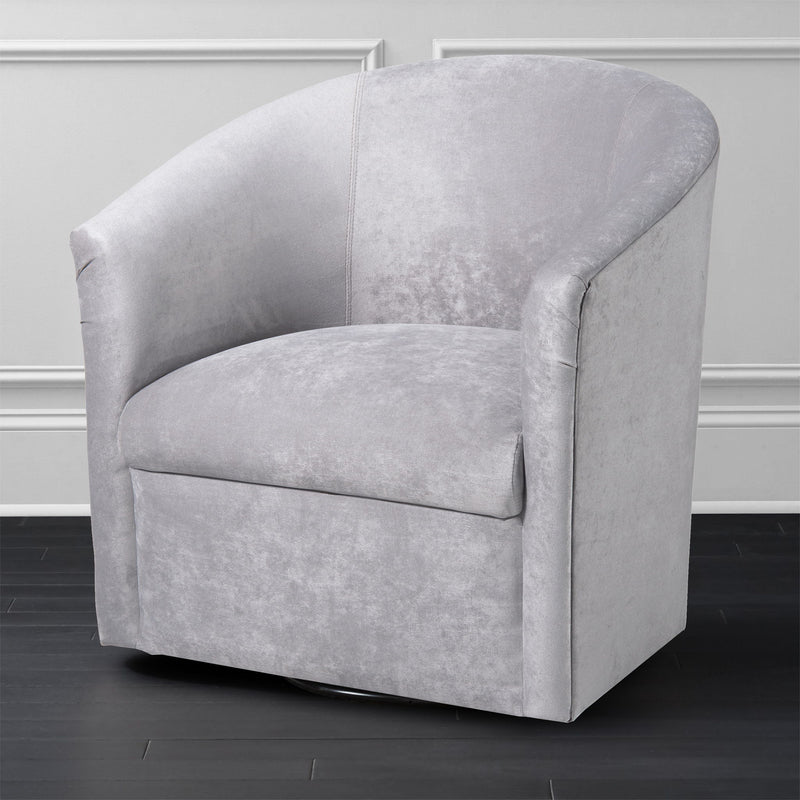 Eden - Swivel Chair With Upholstery And Hardwood Frame - R&R Furniture Gallery (Fountain Valley, CA)