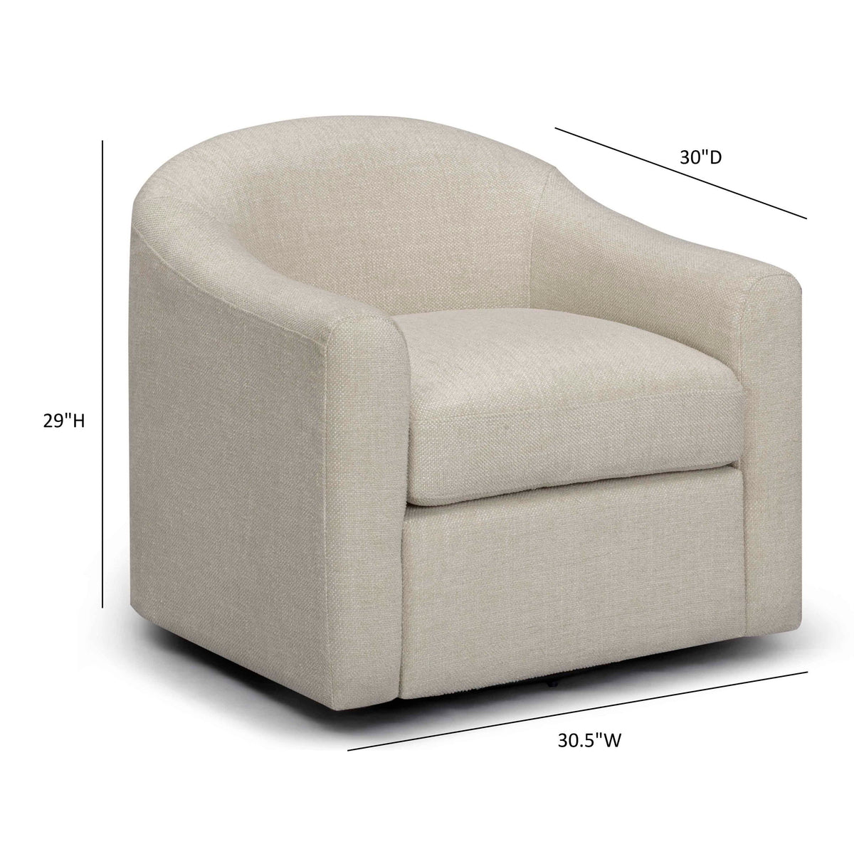 Thao - Swivel Chair - R&R Furniture Gallery (Fountain Valley, CA)