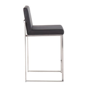 Lumi Source Fuji high back counter stool with contemporary design, featuring a sleek seat and sturdy frame for modern kitchen or bar area