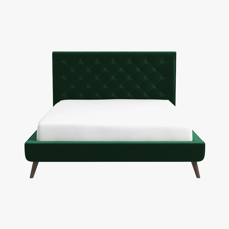 Dillon - Mid-Century Modern Platform Bed - R&R Furniture Gallery (Fountain Valley, CA)