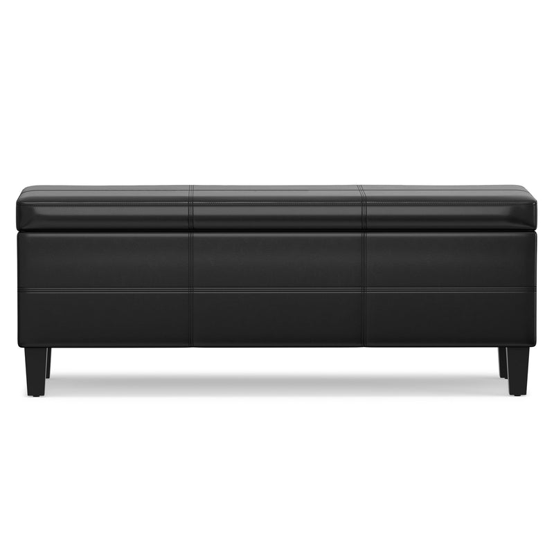Afton - Large Storage Ottoman Bench - R&R Furniture Gallery (Fountain Valley, CA)
