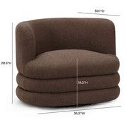 Astor - Swivel Hotel Lounge Chair - R&R Furniture Gallery (Fountain Valley, CA)