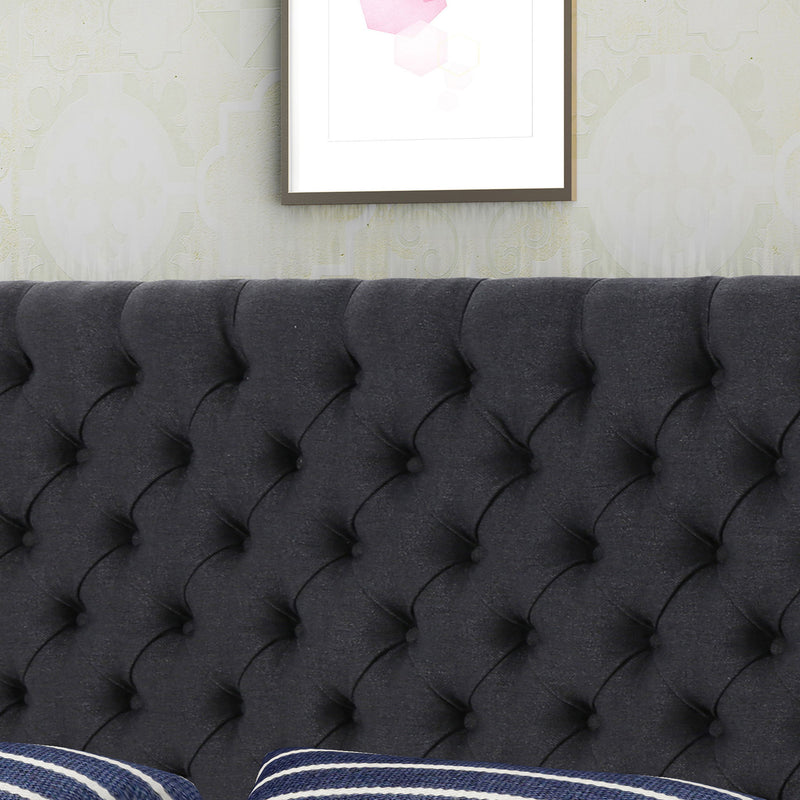 Annecy - Contemporary Upholstered Headboard - R&R Furniture Gallery (Fountain Valley, CA)