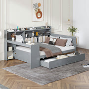 Daybed With 3 Drawers USB Ports And Desk - R&R Furniture Gallery (Fountain Valley, CA)
