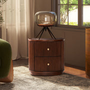 Valentine - 2 Drawer Storage Side Table - R&R Furniture Gallery (Fountain Valley, CA)