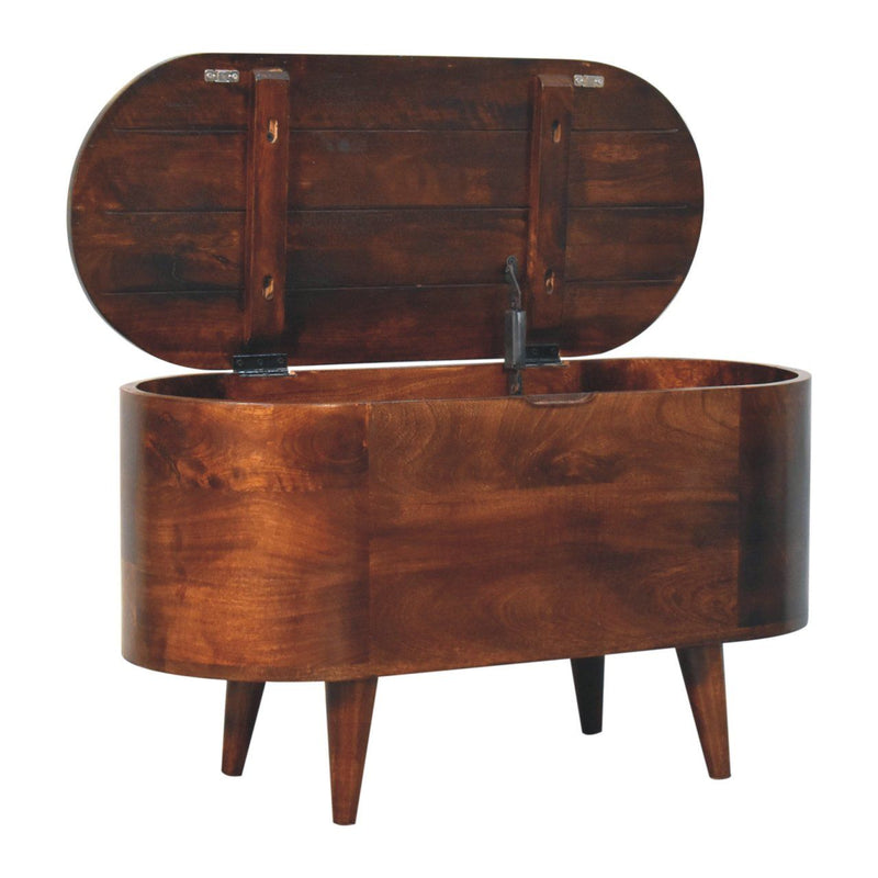 Rounded Lid Up Blanket Box - R&R Furniture Gallery (Fountain Valley, CA)