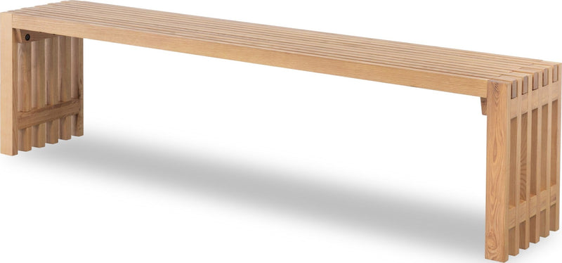 Tanner Dining Bench - Flaxen