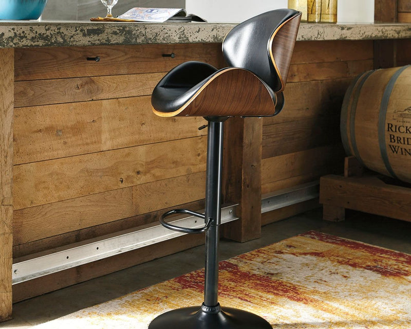 Bellatier - Adjustable Height Barstool - R&R Furniture Gallery (Fountain Valley, CA)