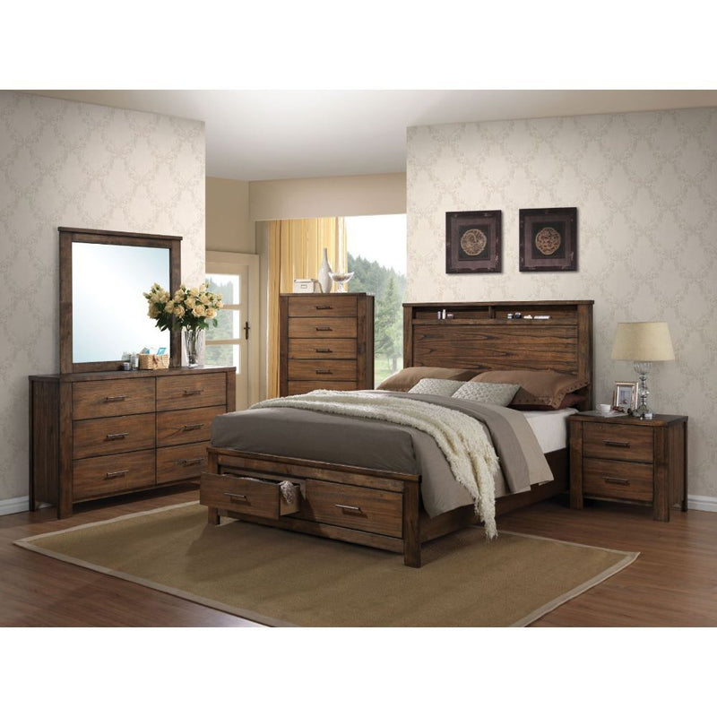 Merrilee - Bed w/Storage - R&R Furniture Gallery (Fountain Valley, CA)