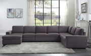 Tifton - 7 Seat Reversible Modular Sectional Sofa Chaise - R&R Furniture Gallery (Fountain Valley, CA)
