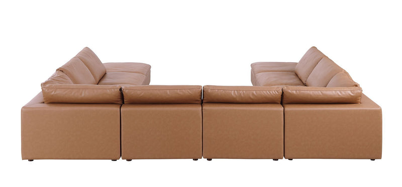 1100 - 10-Piece U-Shaped Sectional With Chaise In Top-Grain Italian Leather