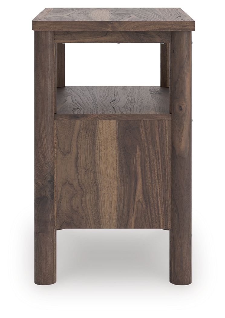 Pamytta - One Drawer Night Stand - Brown - R&R Furniture Gallery (Fountain Valley, CA)