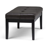 Lacey - Upholstered Tufted Ottoman Bench - R&R Furniture Gallery (Fountain Valley, CA)