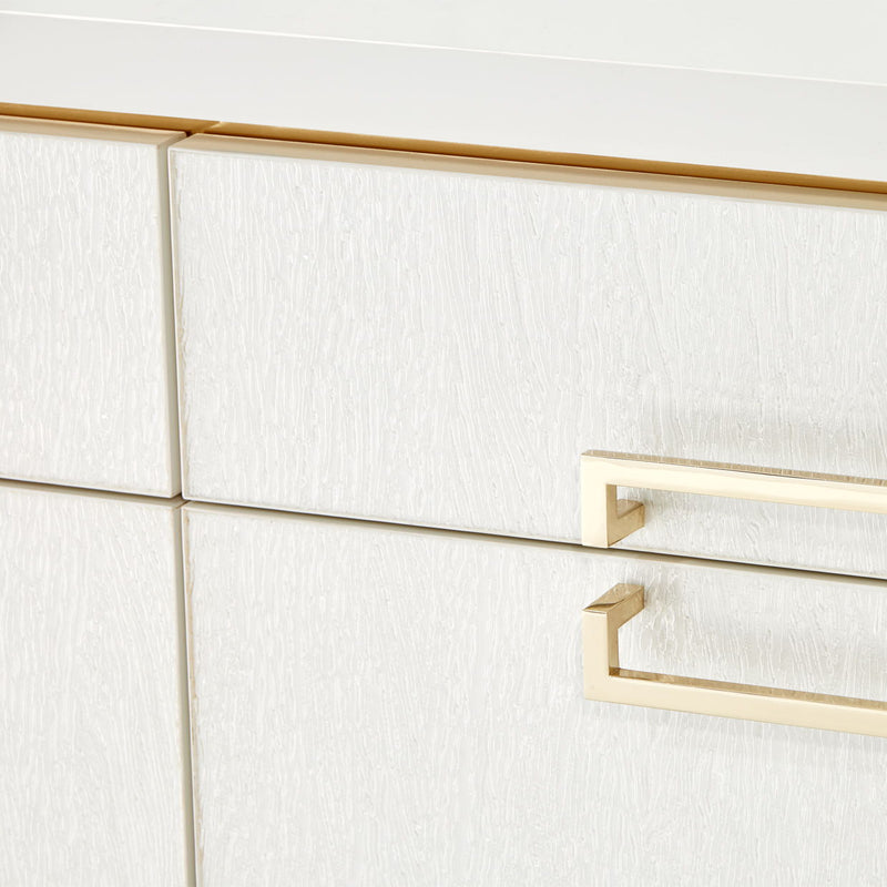 Palm Gate - Media Cabinet - Cloud White - R&R Furniture Gallery (Fountain Valley, CA)