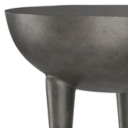 Otto - Cast Aluminum Side Table - Black - R&R Furniture Gallery (Fountain Valley, CA)