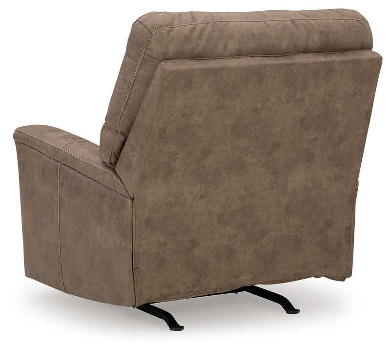 Navi - Rocker Recliner - Fossil - R&R Furniture Gallery (Fountain Valley, CA)