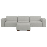 Rex - Handcrafted Sectional Sofa And Ottoman - R&R Furniture Gallery (Fountain Valley, CA)