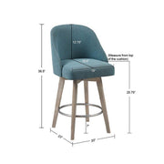 Pearce - Bar Stool With Swivel Seat - R&R Furniture Gallery (Fountain Valley, CA)