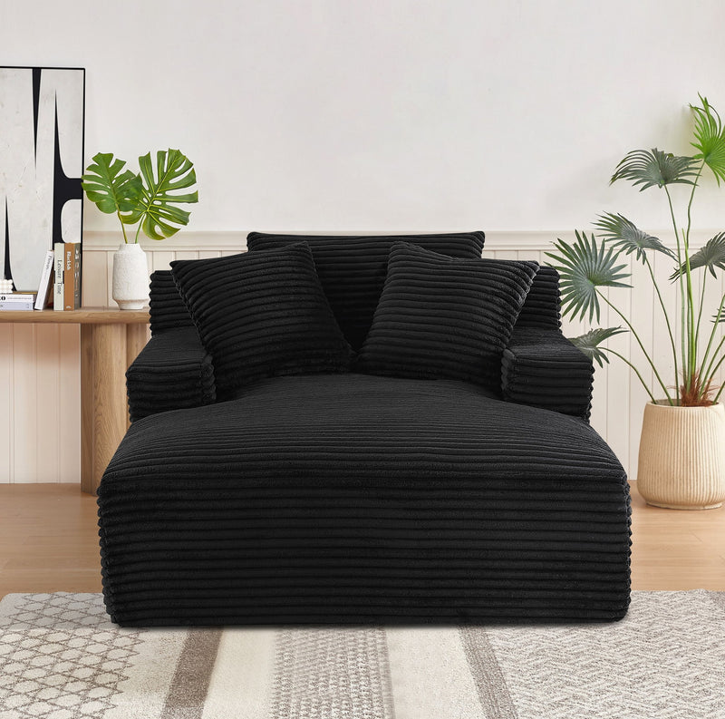 Cloudline - Oversized Chaise Lounge, Modern Comfy Couch With Full Foam Cushioning, Cozy Sleeper Sofabed - R&R Furniture Gallery (Fountain Valley, CA)