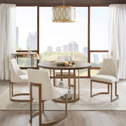 Contemporary Modern Accent Dining Chairs (Set of 2) - R&R Furniture Gallery (Fountain Valley, CA)